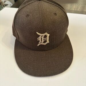 Detroit tigers hat.